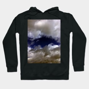 Fluffy Clouds Outlying the Blue Sky Hoodie